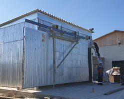 Монтаж б/у камеры СКВК-25ФА в с. Пировском Красноярского края