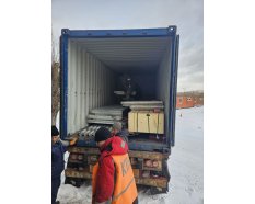 Доставка и разгрузка контейнера