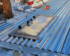 Сборка задней стенки камеры